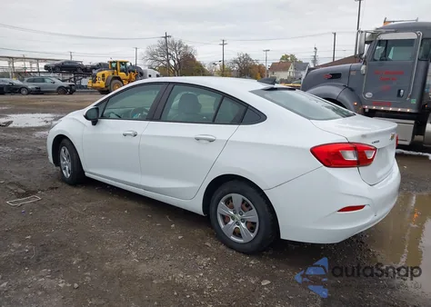 2018 Chevrolet Cruze Ls Auto из США, поврежденный, VIN 1G1BC5SM0J7218504